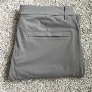 Lululemon Mens Commission Slim Pants size 34x30 Carbon Dust